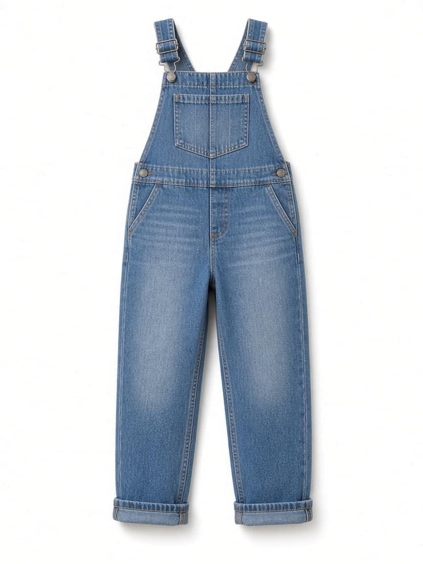 Classic Denim Overalls
