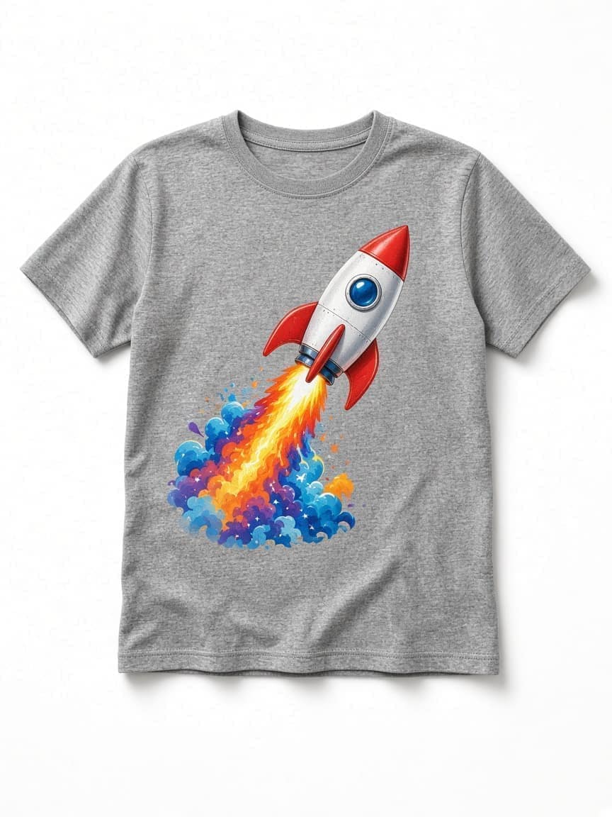 Rocket Ship Graphic Tee
