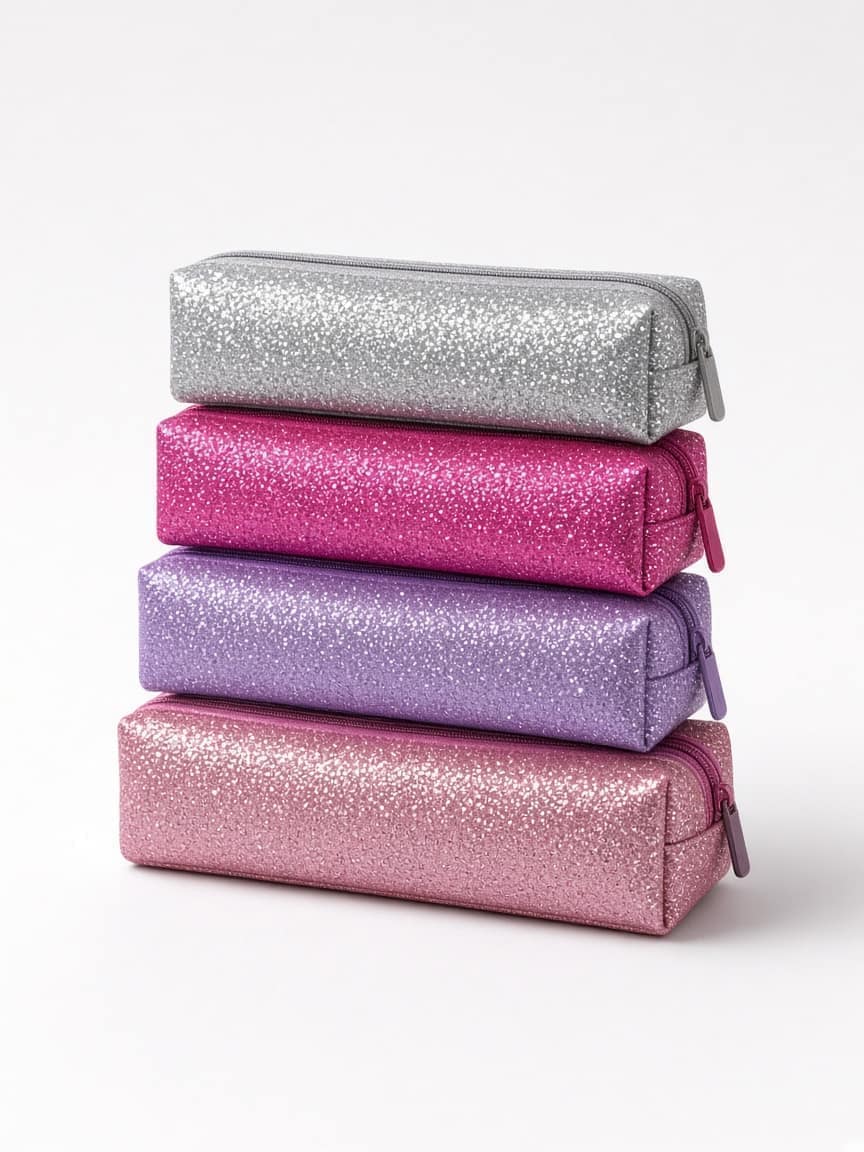 Glitter Pencil Case Bundle