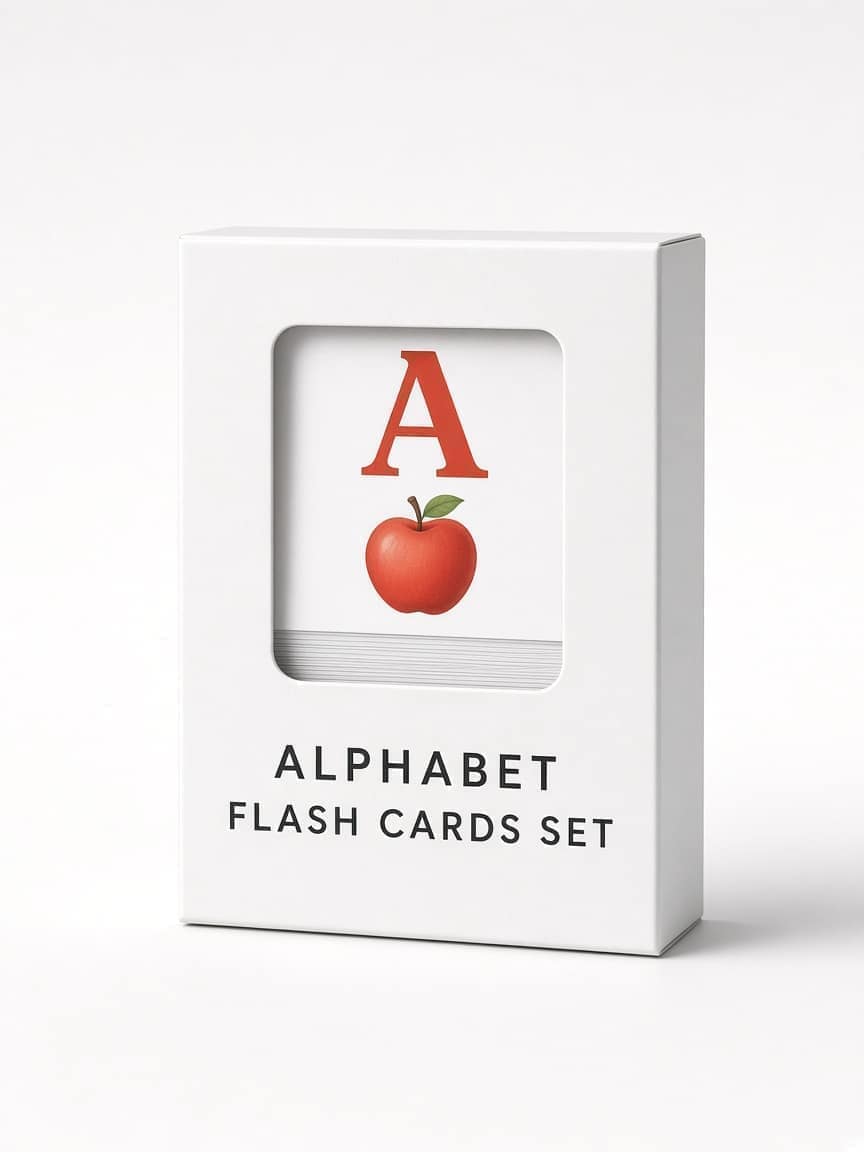 Alphabet Flash Cards Set