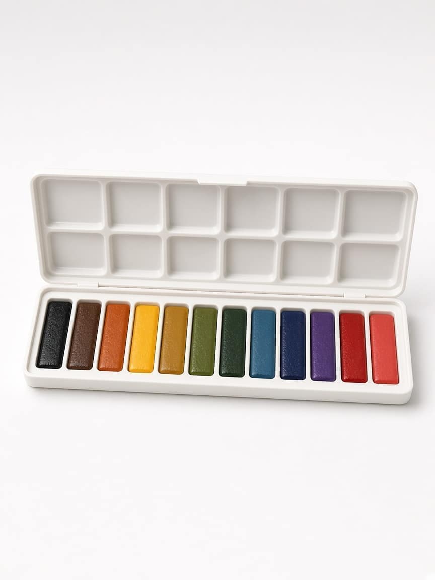 Watercolor Paint Pan Set