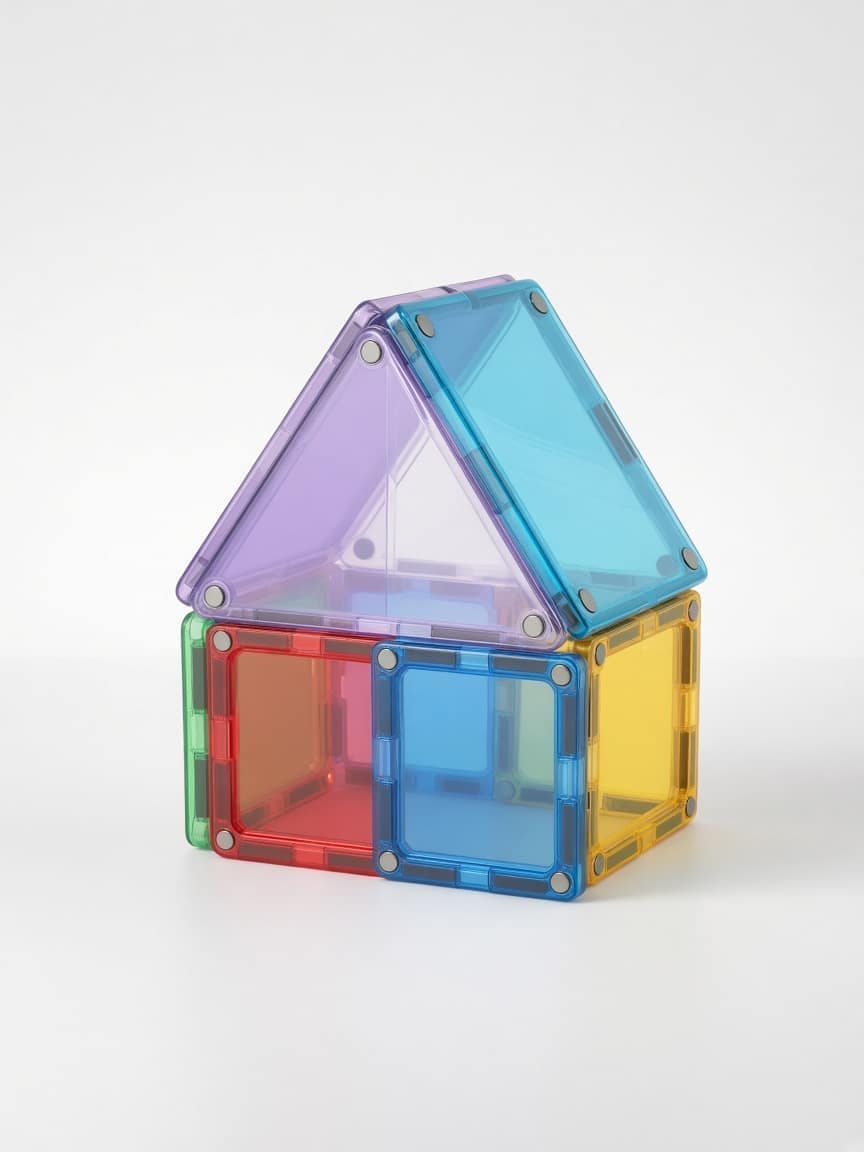 Magnetic Tile Construction Set