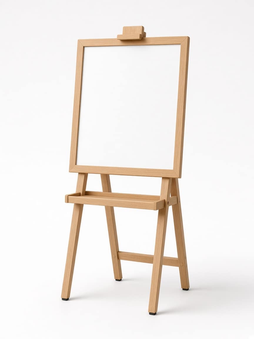 Art Easel with Dry Erase Board