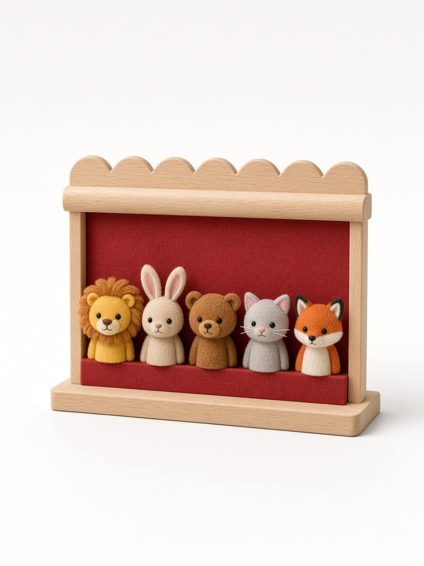 Finger Puppet Theater Set