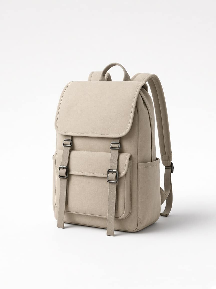 Adjustable Canvas Backpack