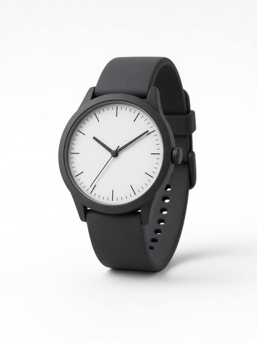 Silicone Watch, Easy Read