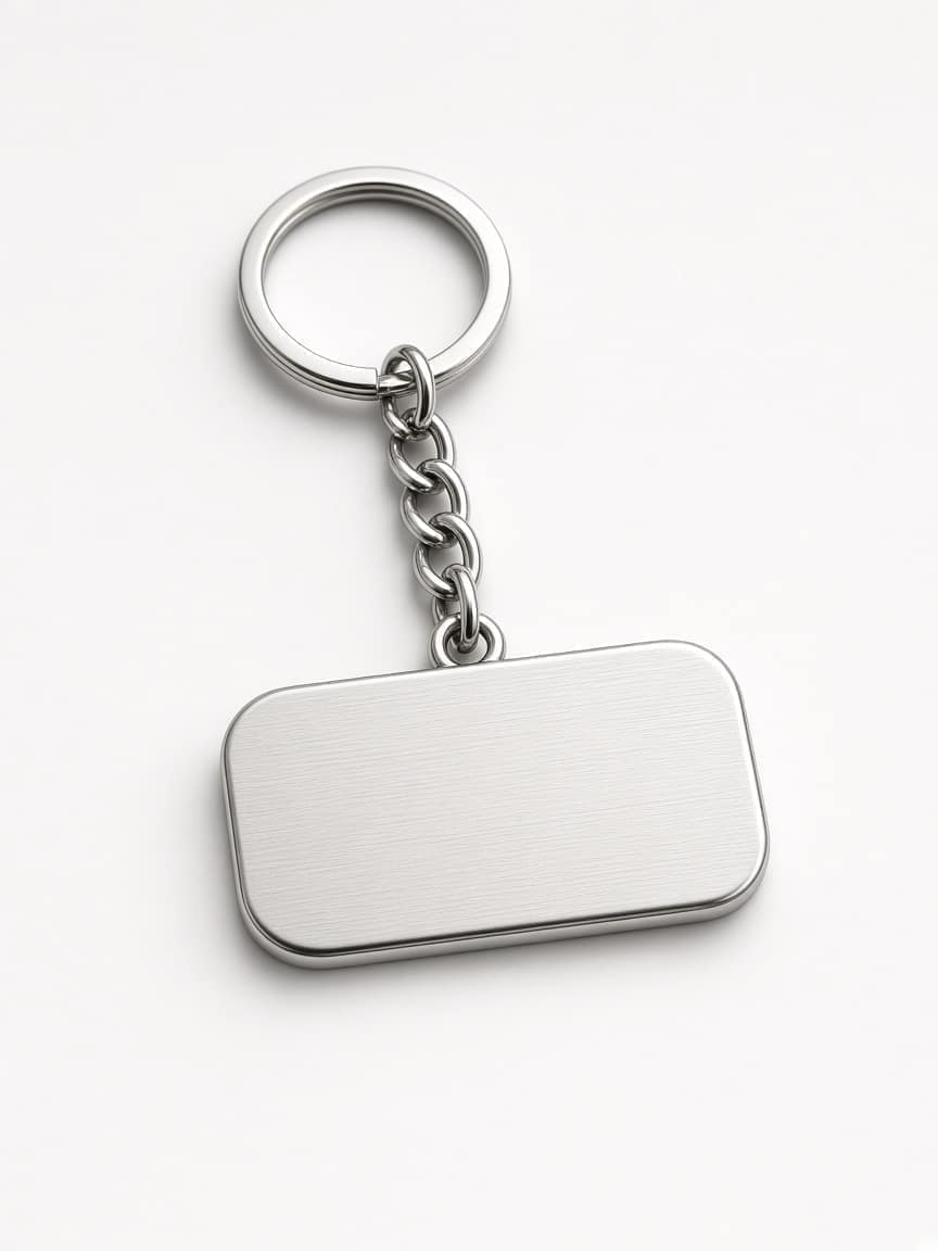 Personalized Name Tag Keychain
